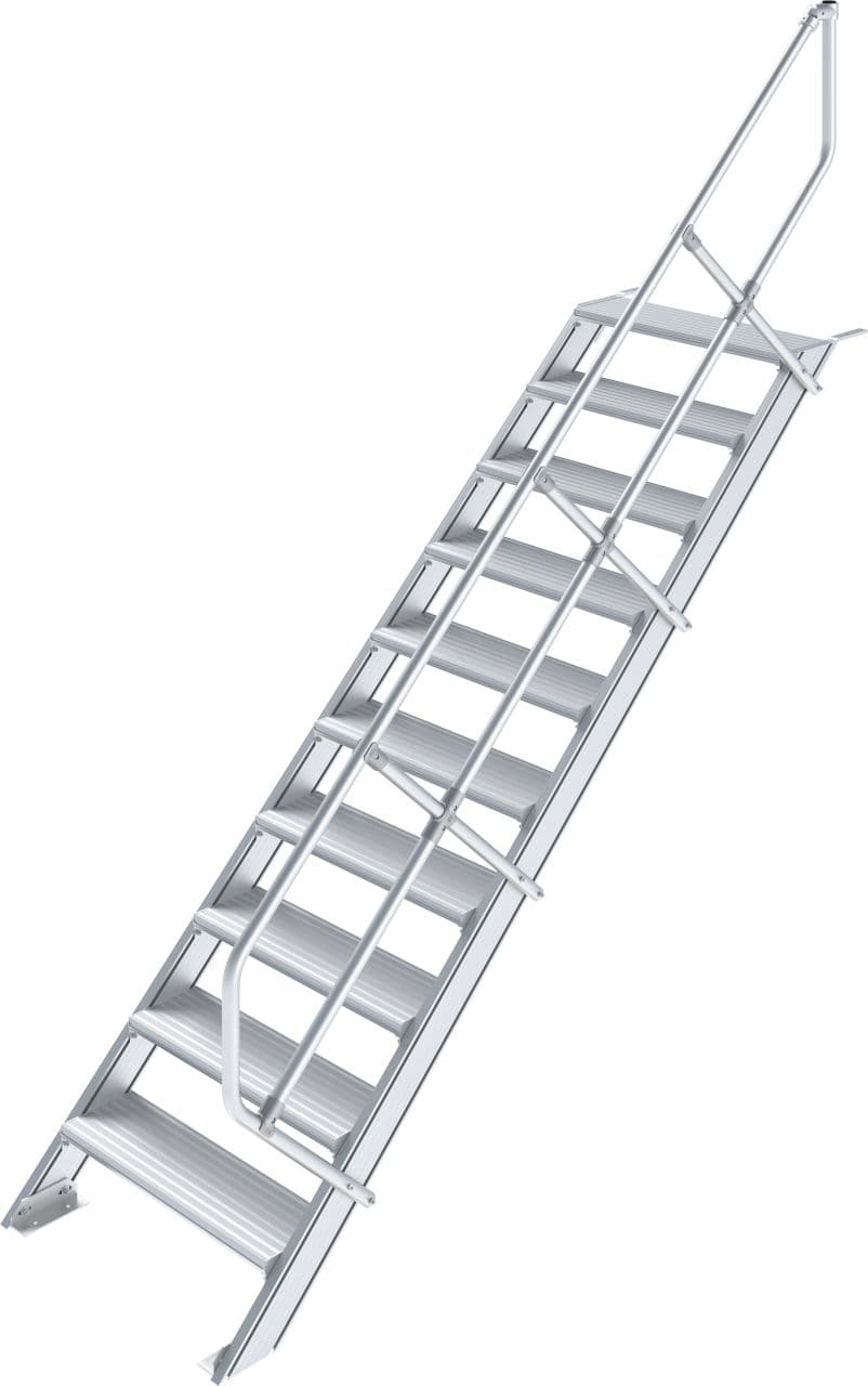 Трап Krause STABILO 10, рифленый алюминий, шир 800 мм, 45° 822598