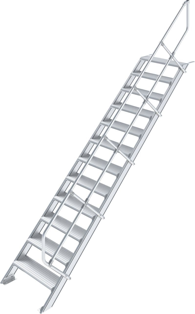 Трап Krause STABILO 13, рифленый алюминий, шир 1000 мм, 45° 822826