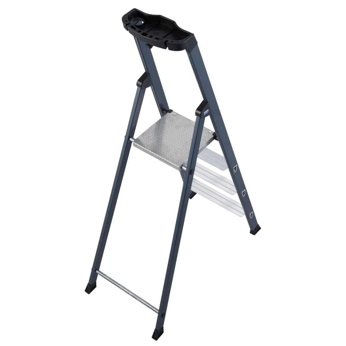 Анодированная стремянка Krause SePro S 4 ступени 124180