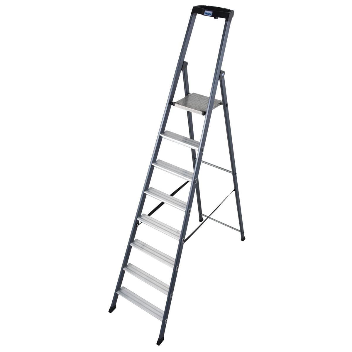 Анодированная стремянка Krause SePro S 8 ступеней 124227