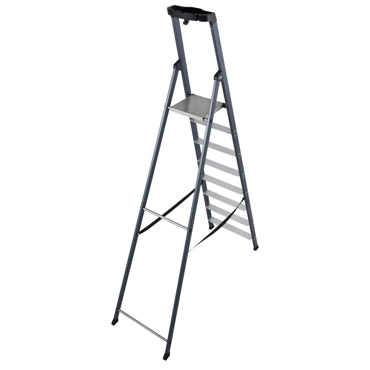 Анодированная стремянка Krause SePro S 8 ступеней 124227