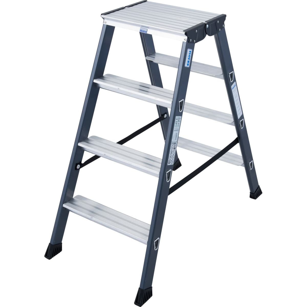 Двухсторонняя стремянка Krause Monto SePro D 2×4, 125811