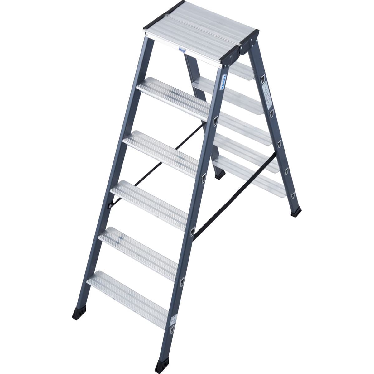 Двухсторонняя стремянка Krause Monto SePro D 2×6, 125835