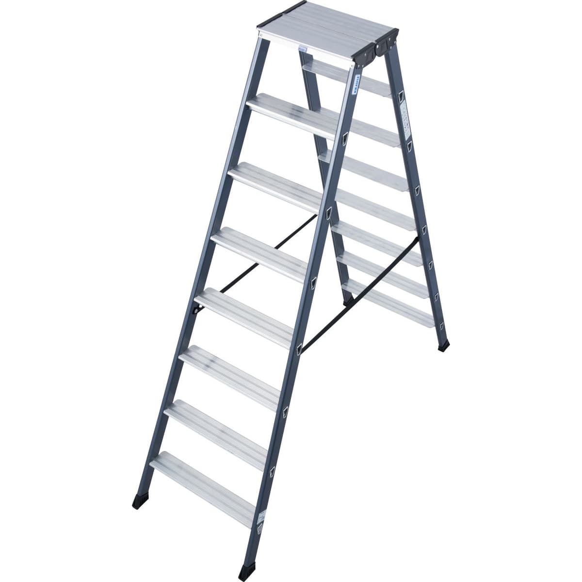 Двухсторонняя стремянка Krause Monto SePro D 2x8, 125859