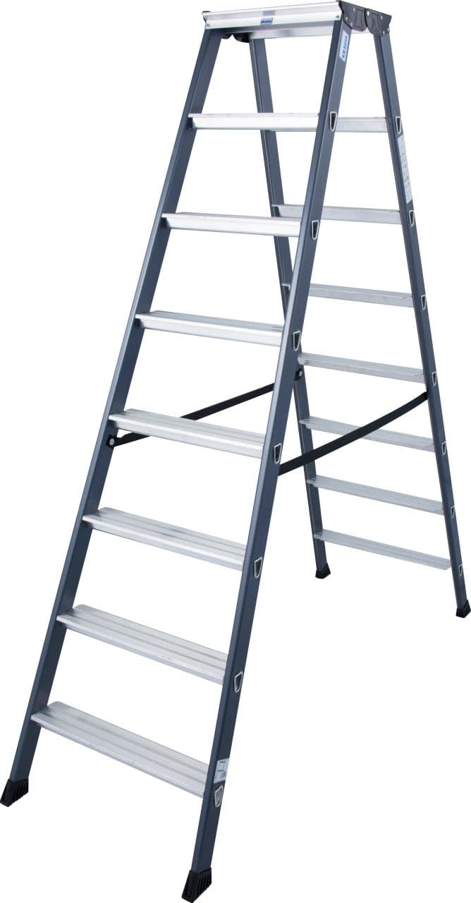 Двухсторонняя стремянка Krause Monto SePro D 2x8, 125859