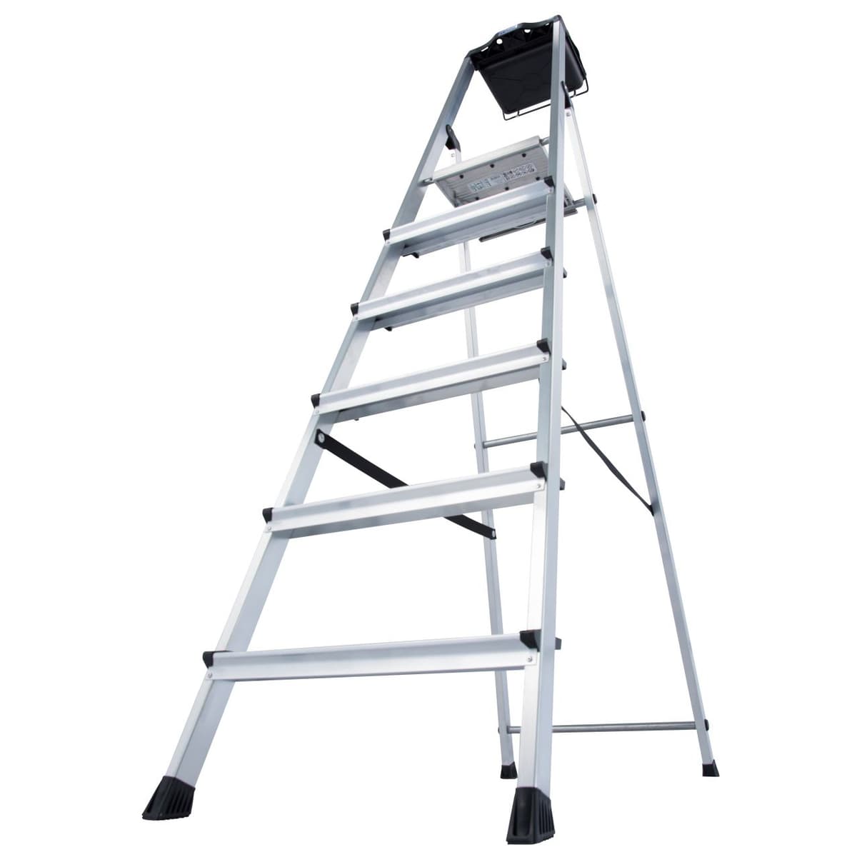 Стремянка Krause Secury MultiGrip 6 ступеней 126542