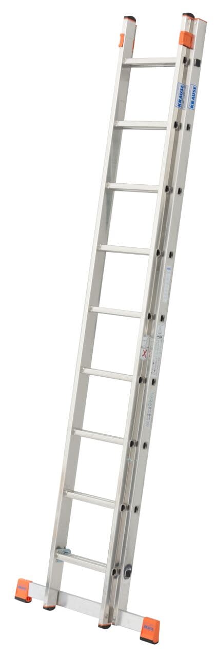 Двухсекционная выдвижная лестница Krause Monto Fabilo 2х9 129277