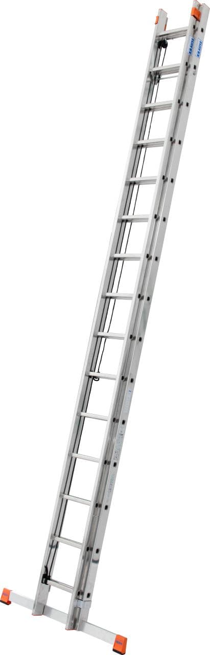 Двухсекционная лестница с тросом Krause Robilo 2х15, 129840