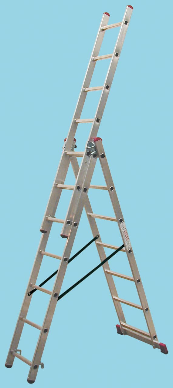 Трехсекционная лестница Krause Corda 3х7 010377