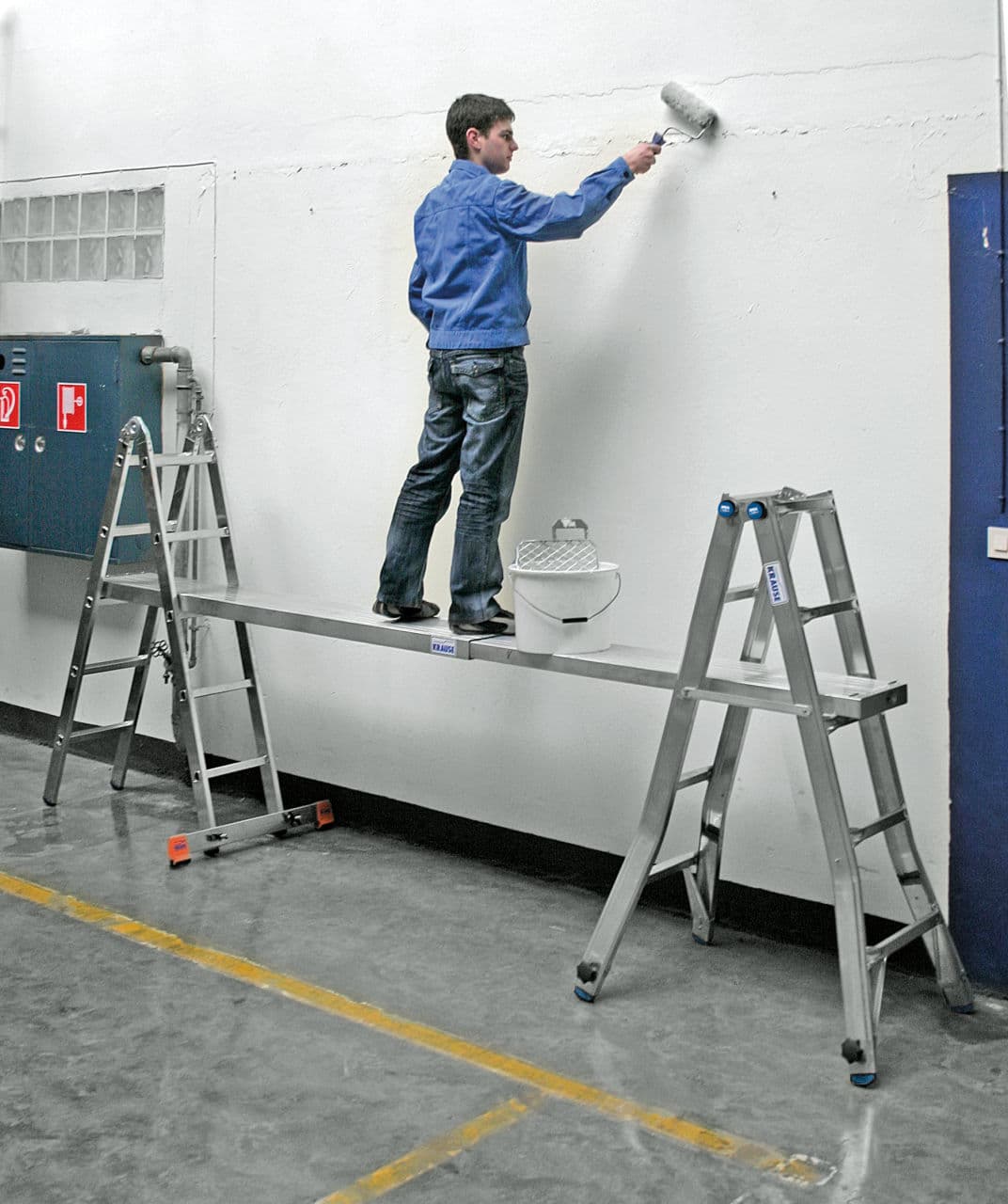 Помост телескопический Krause TeleBoard 2,05 м, 123718