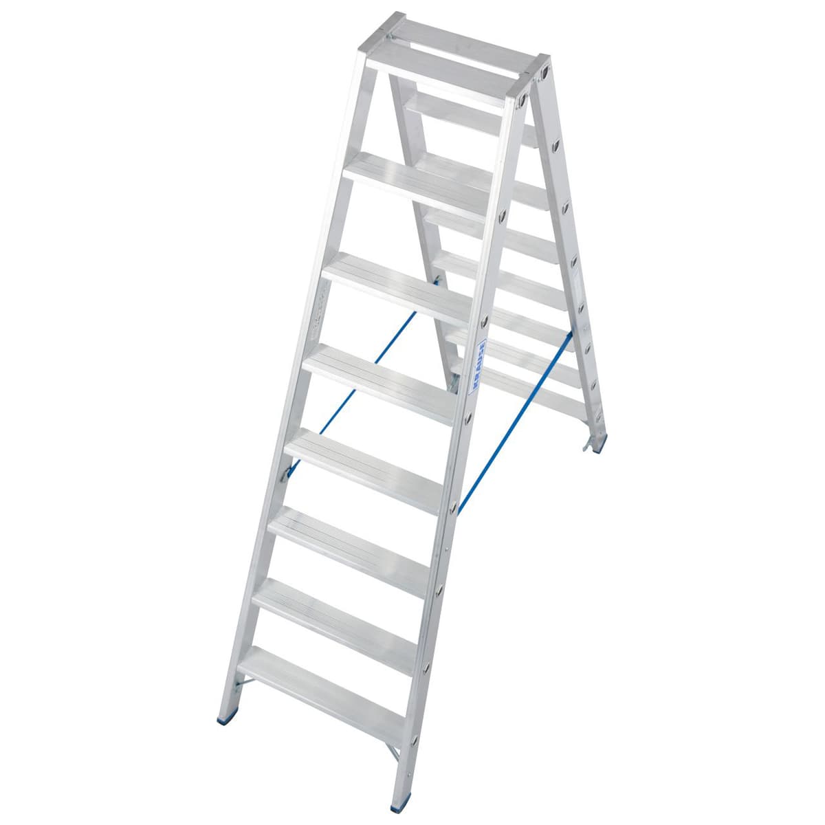 Двухсторонняя стремянка Krause STABILO 2x8, 124760