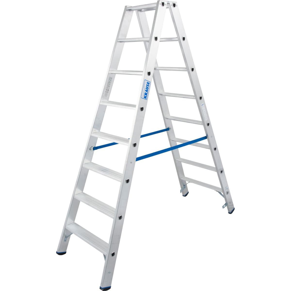 Двухсторонняя стремянка Krause STABILO 2x8, 124760