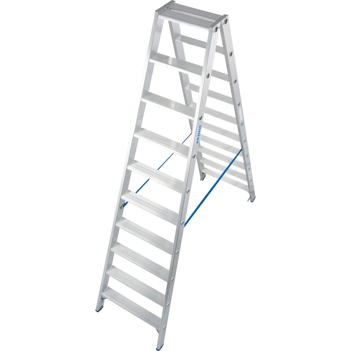Двухсторонняя стремянка Krause STABILO 2х10, 124777