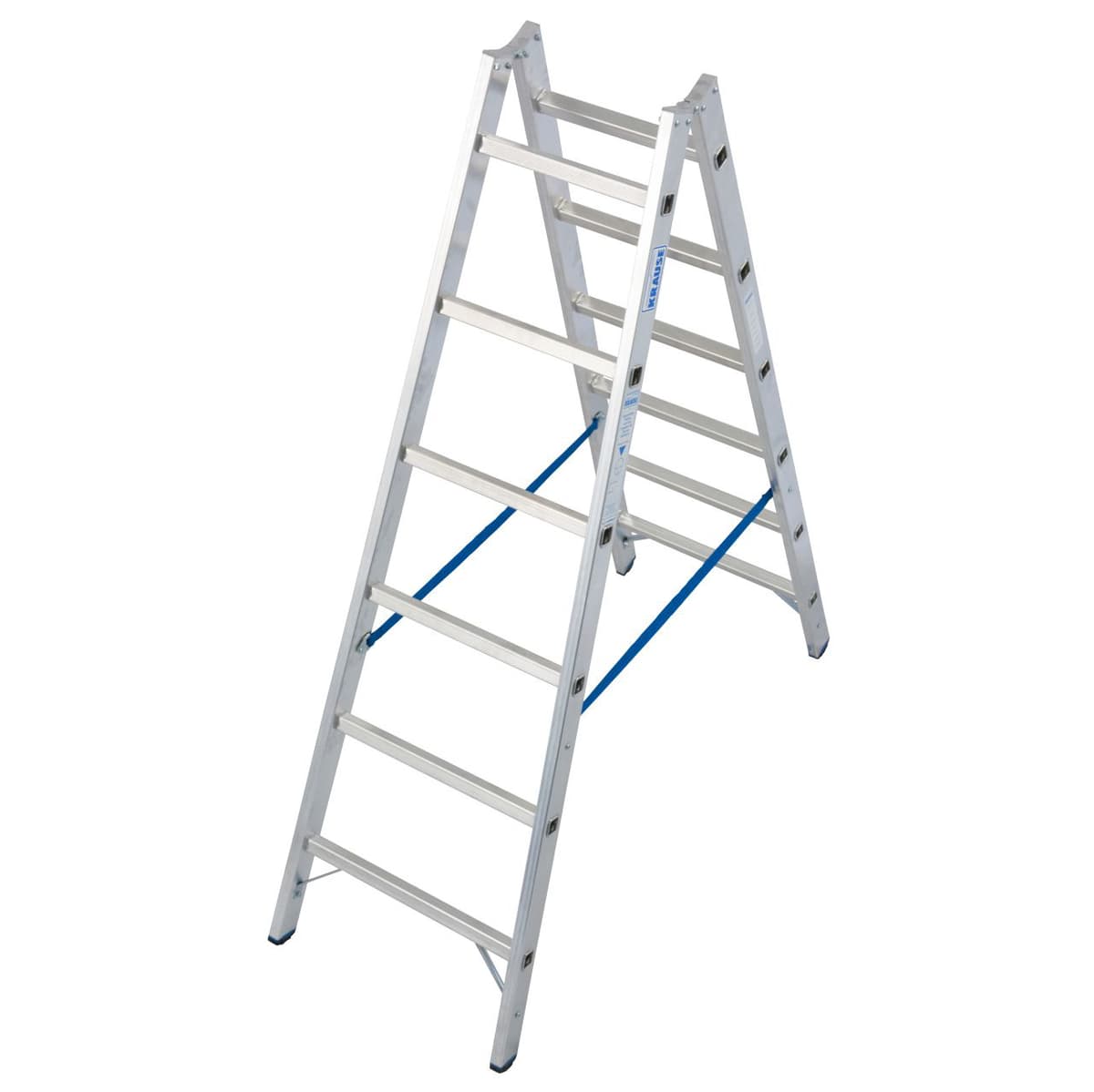 Двухсторонняя стремянка Krause STABILO 2x6, 124906
