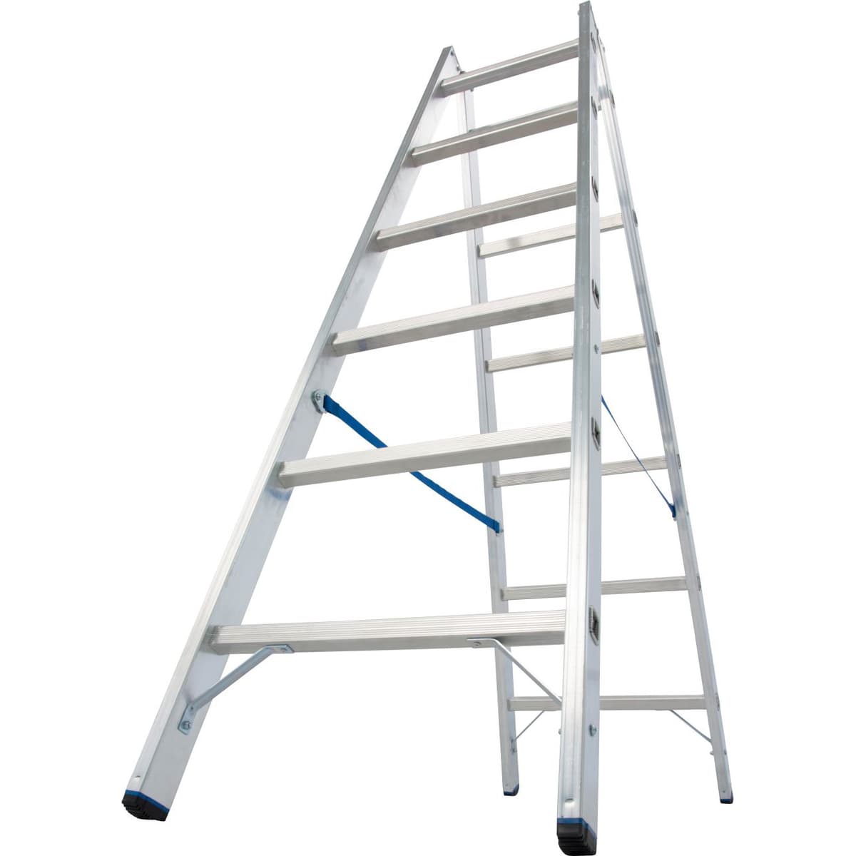 Двухсторонняя стремянка Krause STABILO 2x6, 124906