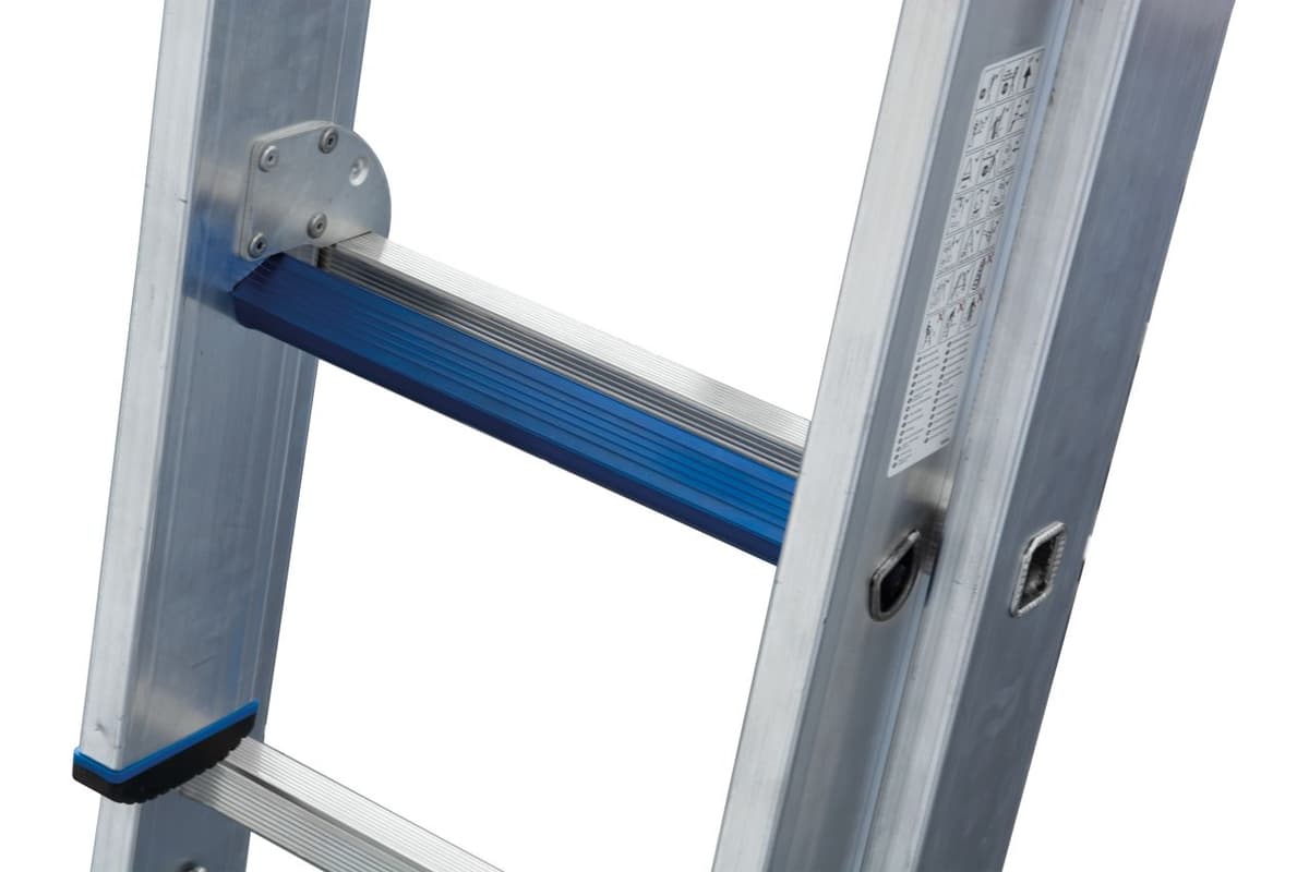 Двухсекционная выдвижная лестница Krause Stabilo +S 2х9 131614