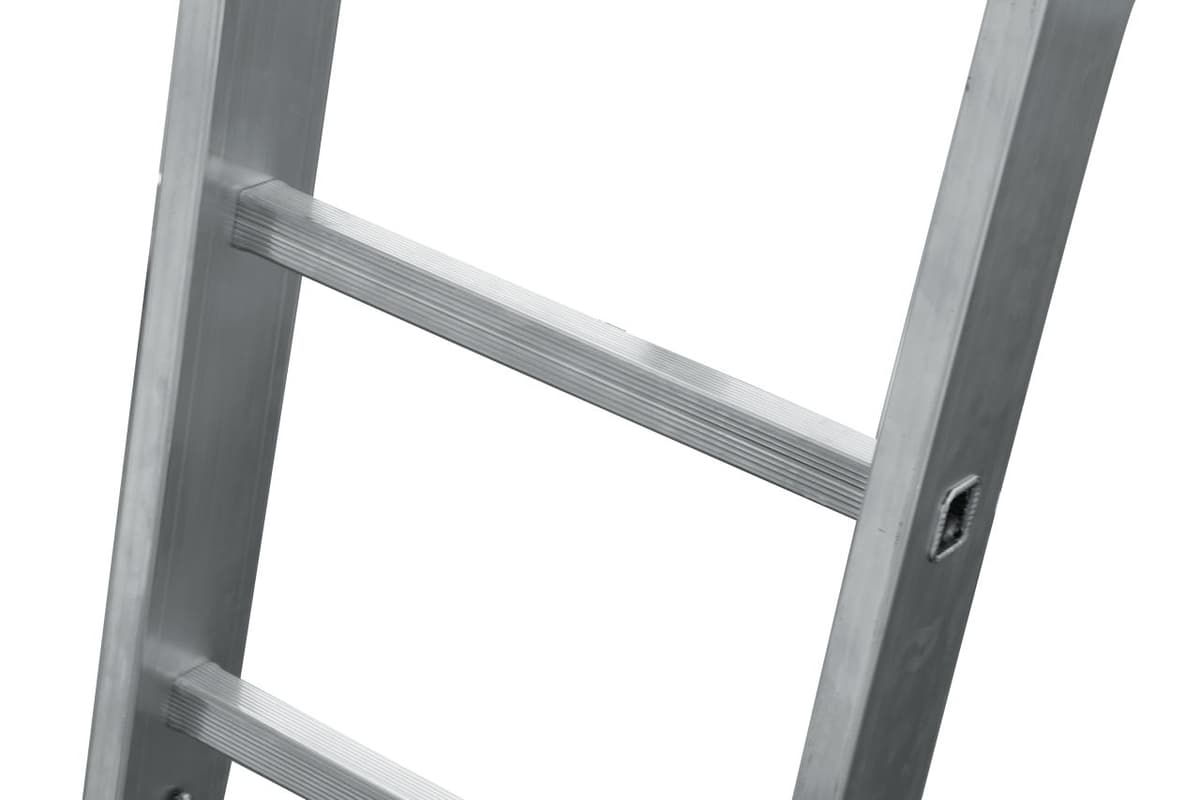 Двухсекционная выдвижная лестница Krause Stabilo +S 2х9 131614