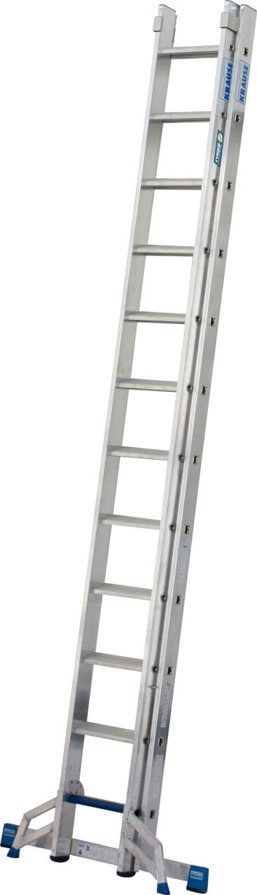 Двухсекционная выдвижная лестница Krause Stabilo +S 2х12 131621