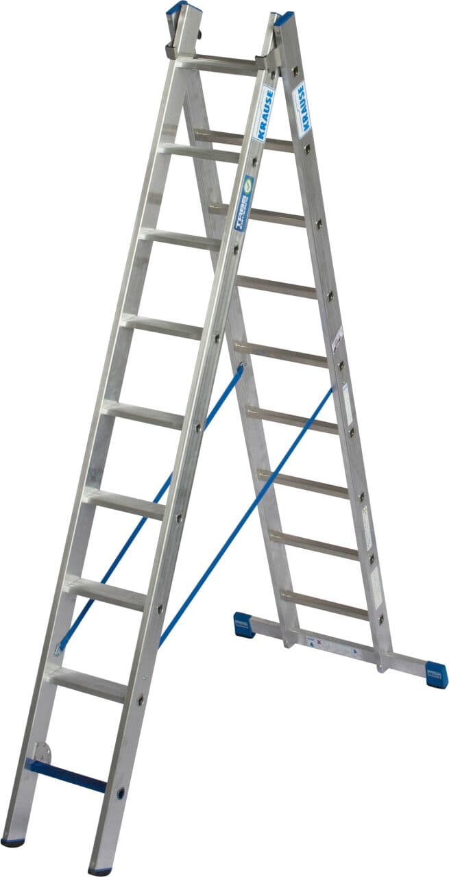 Двухсекционная универсальная лестница Krause Stabilo +S 2х9 131638
