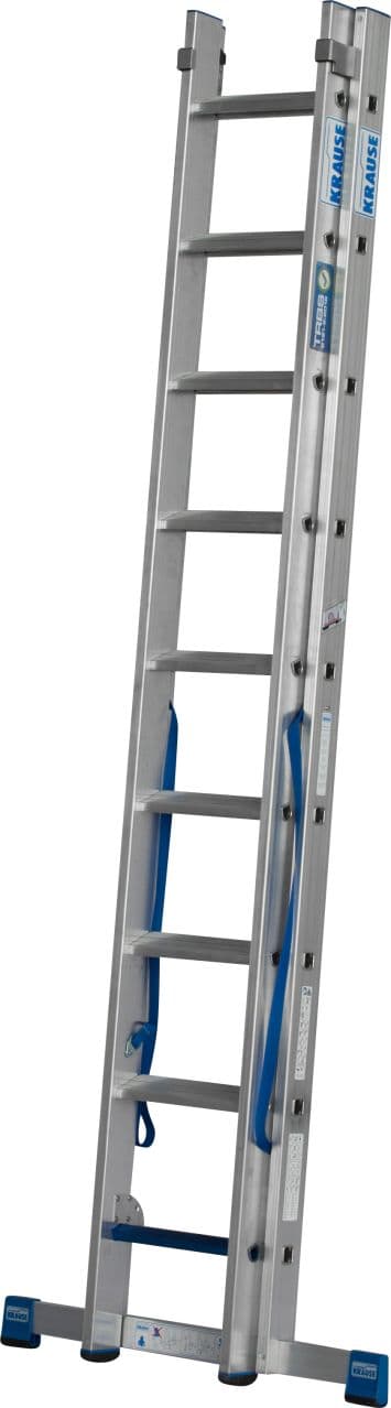 Двухсекционная универсальная лестница Krause Stabilo +S 2х9 131638