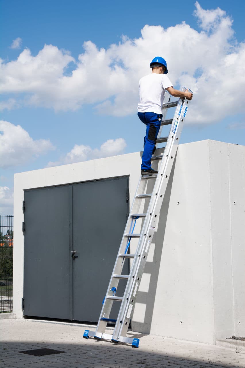 Двухсекционная универсальная лестница Krause Stabilo +S 2х12 131645