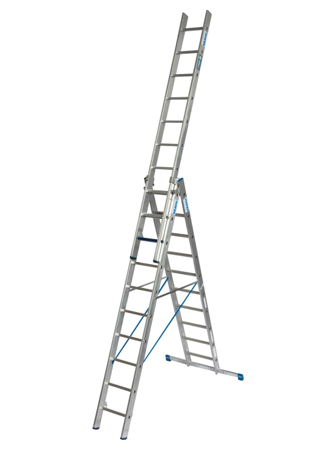 Трехсекционная универсальная лестница Krause Stabilo +S 3х10 131669