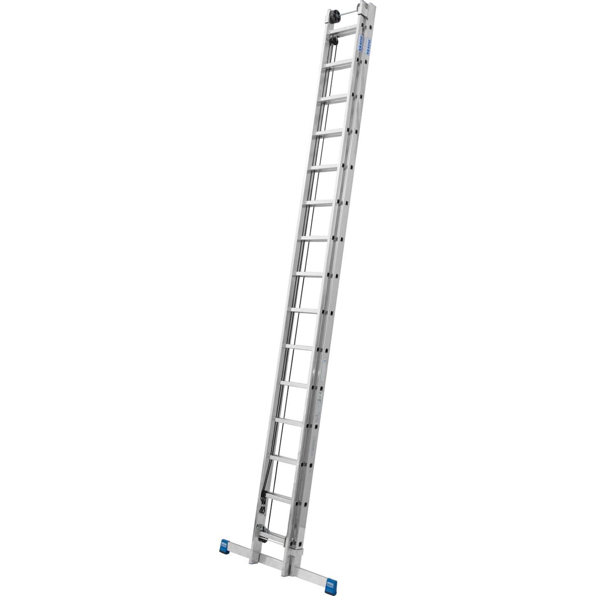 Двухсекционная лестница с тросом Krause STABILO 2х15, 133847