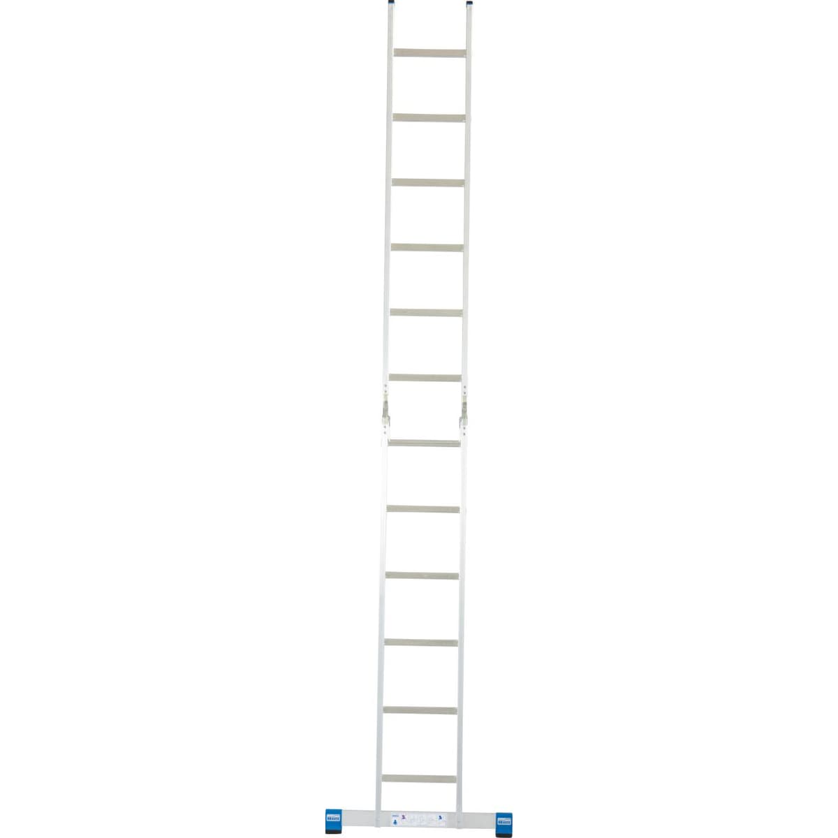 Двухсекционная шарнирная стремянка Krause STABILO 2x6, 133908