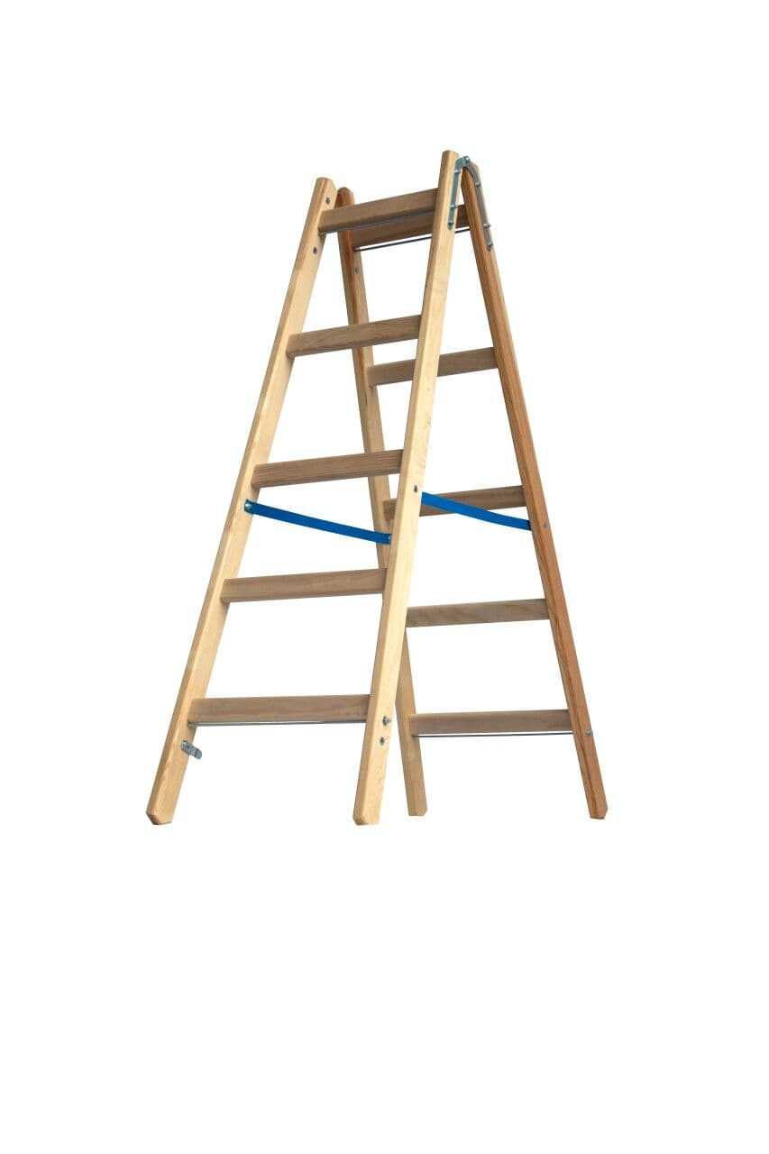 Деревянная стремянка Krause STABILO 2х5 170255