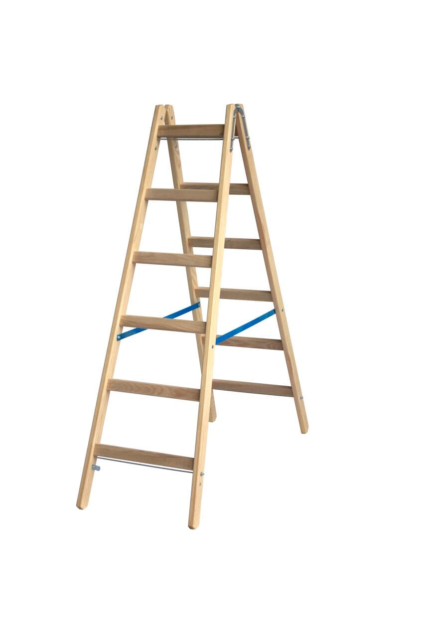 Деревянная стремянка Krause STABILO 2x6 170262