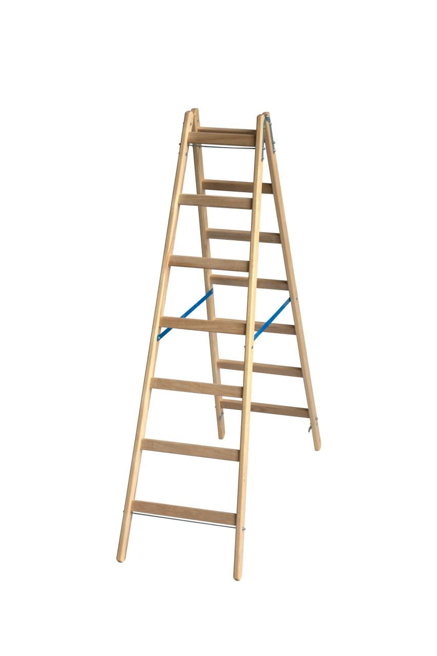 Деревянная стремянка Krause STABILO 2x7 170279
