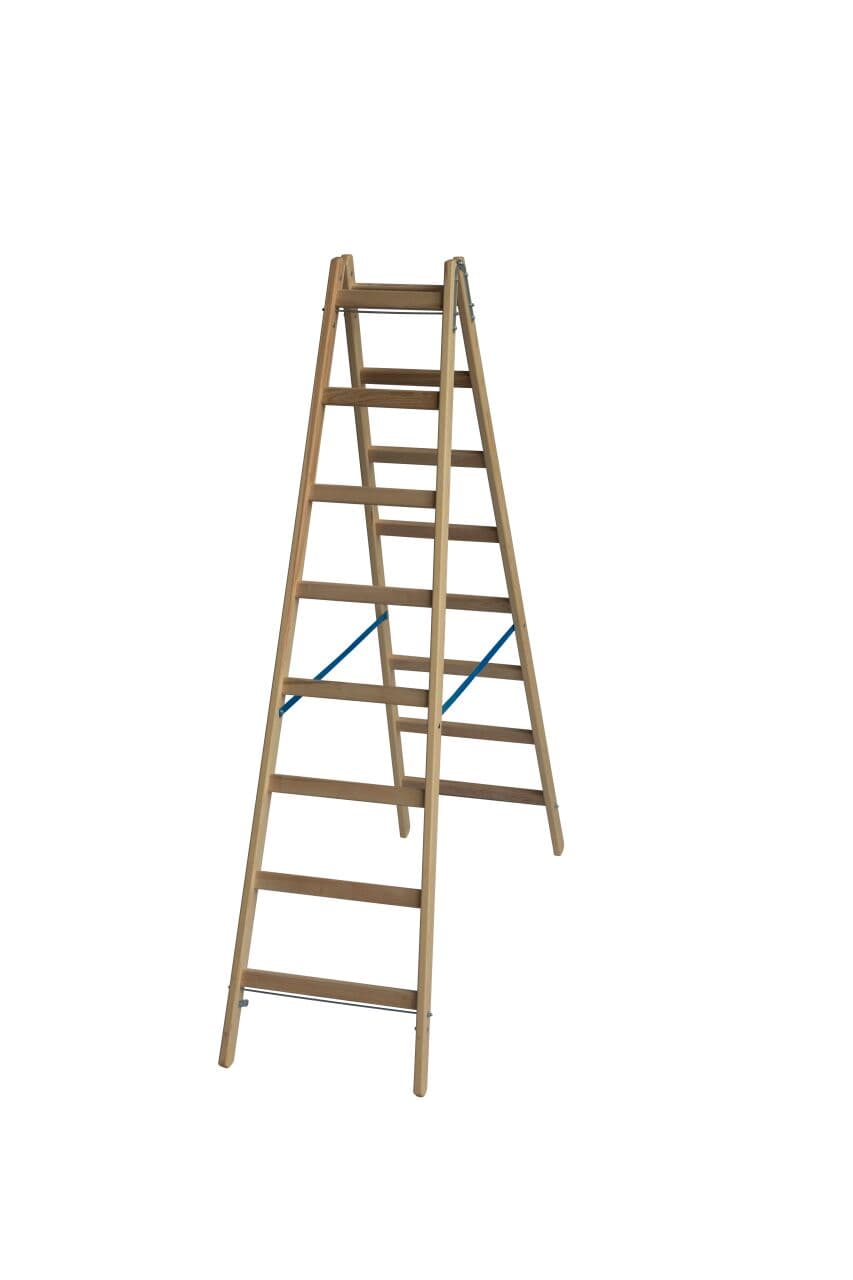 Деревянная стремянка Krause STABILO 2х8 170286