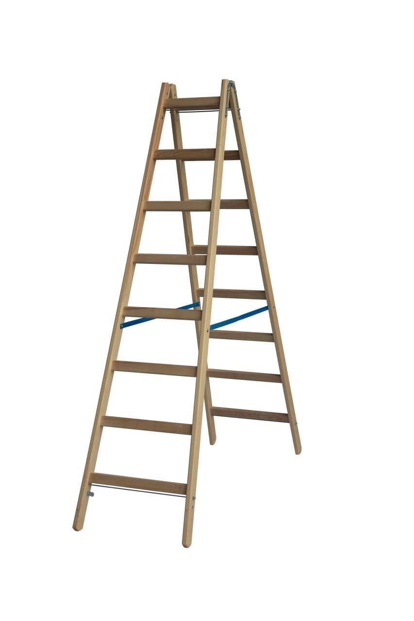 Деревянная стремянка Krause STABILO 2х8 170286