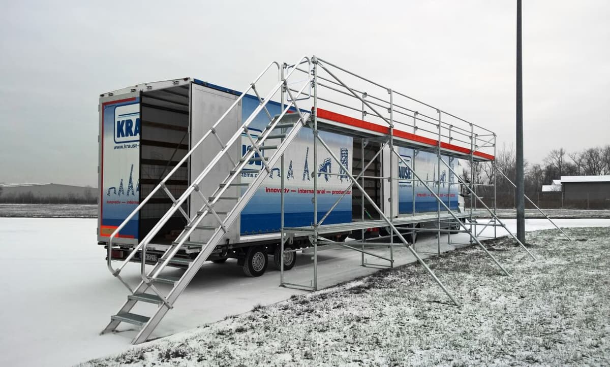 Площадка для обслуживания транспорта Krause 12 м, 970060