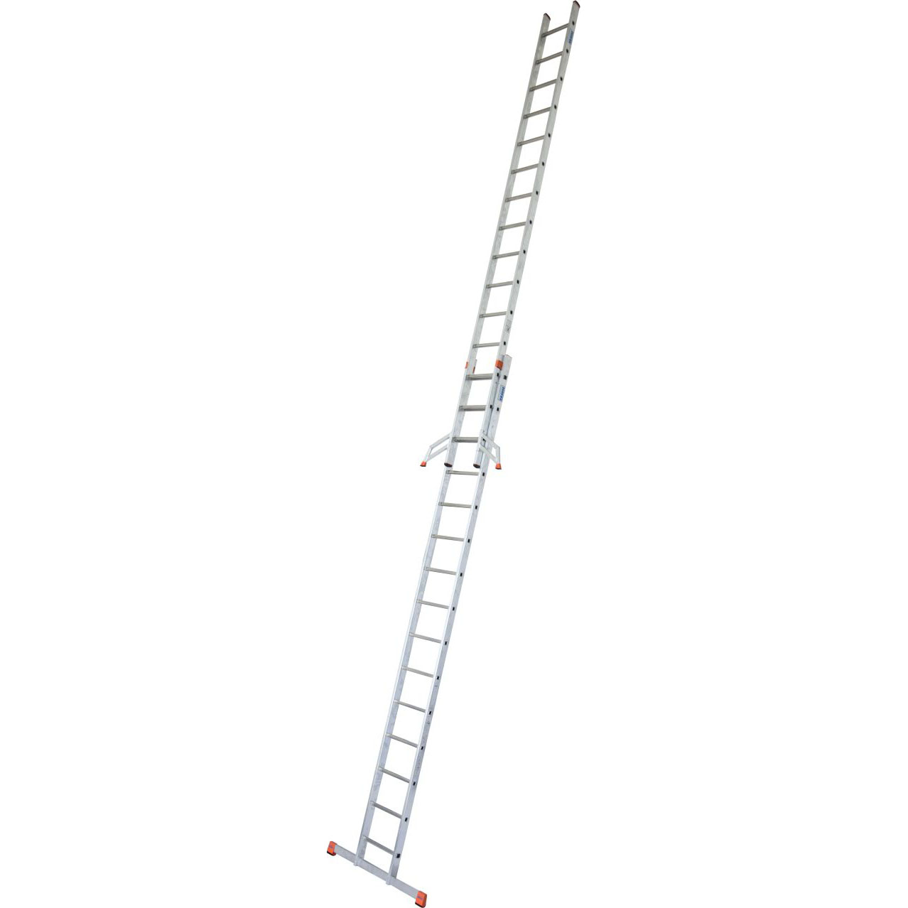 Двухсекционная выдвижная лестница Krause Monto Fabilo Trigon 2х15, 129321
