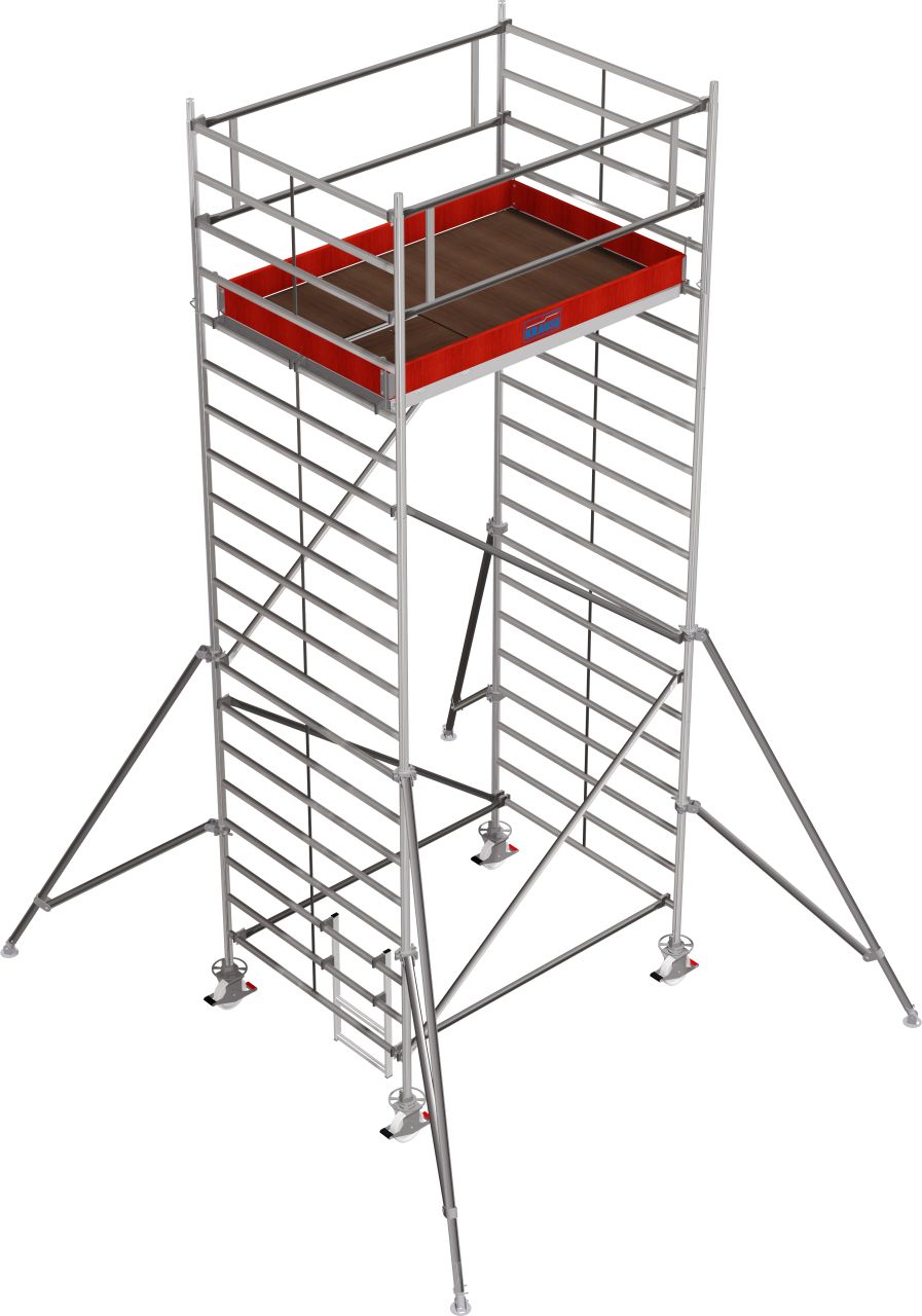 Вышка-тура Krause STABILO Professional серия 5000 2х1,5 м рабочая высота 6,3 м 739063