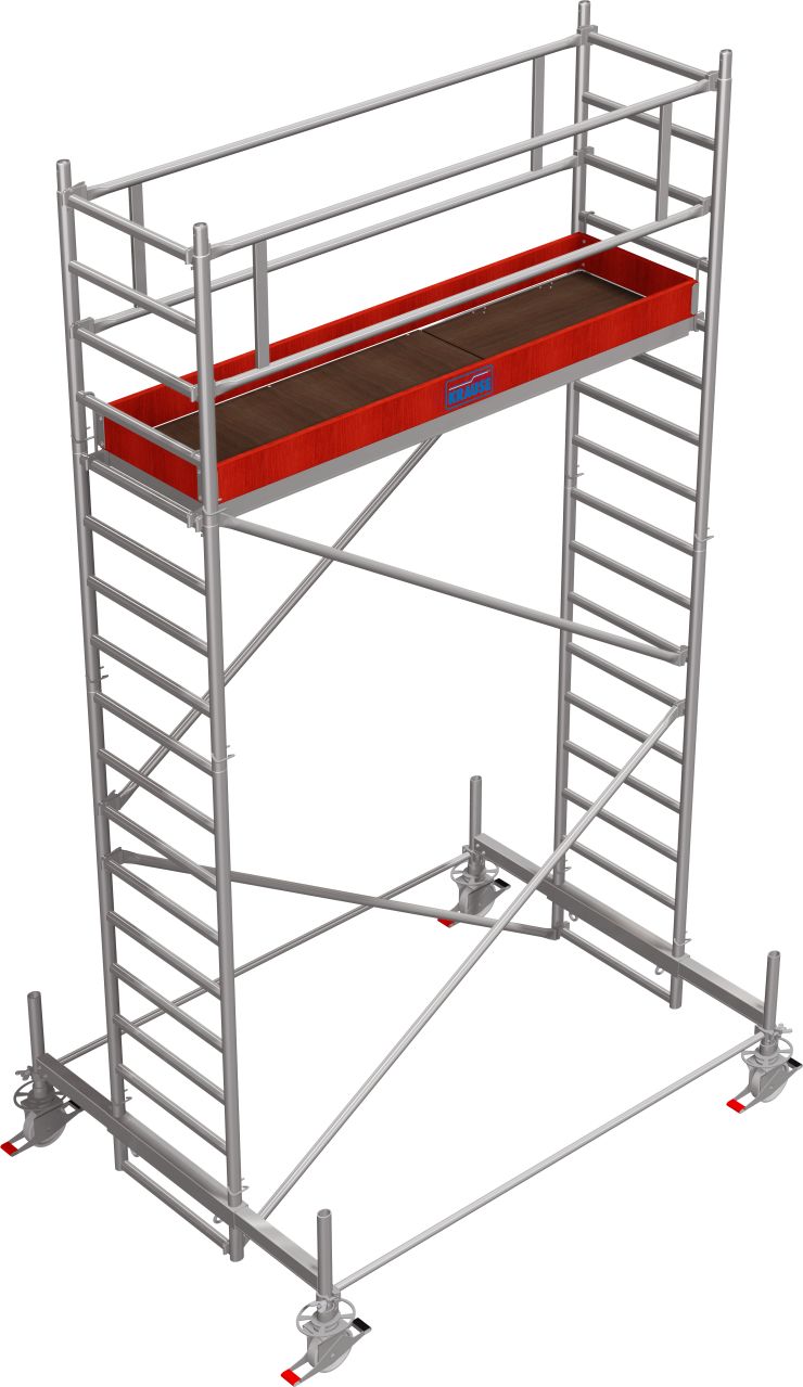 Вышка-тура Krause STABILO Professional серия 100 2,5 х 0,75 м рабочая высота 5,4 м 741066