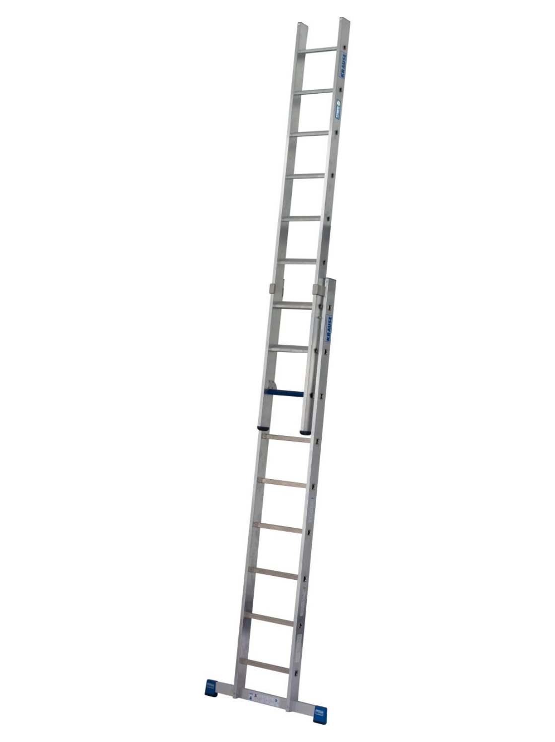 Двухсекционная выдвижная лестница Krause Stabilo +S 2х9 131614